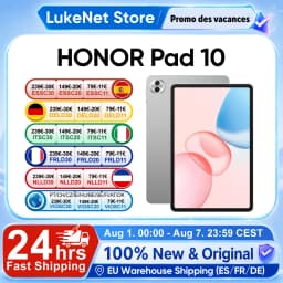 EU Version HONOR Pad 10 Tablet 2.5K 12.1'' Eye Comfort Display Snapdragon 7 Gen 3 Chipset 10100mAh Battery Painting Tablet