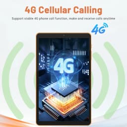 Paitanry Y86 8.7 Inch 4G LTE Phone Call SIM Tablet,Android 16,16GB（4GB+12GB) Virtual RAM,64GB Storage,1TB Expand,Unisco T616,Octa Core,1340x800 HD IPS Screen,90Hz,5000mAh Battery,Dual Camera,2.4G/5G Wifi,Gemini AI,Google Play,GMS Certificated,FACE ID