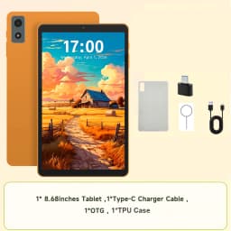 Paitanry Y86 8.7 Inch 4G LTE Phone Call SIM Tablet,Android 16,16GB（4GB+12GB) Virtual RAM,64GB Storage,1TB Expand,Unisco T616,Octa Core,1340x800 HD IPS Screen,90Hz,5000mAh Battery,Dual Camera,2.4G/5G Wifi,Gemini AI,Google Play,GMS Certificated,FACE ID
