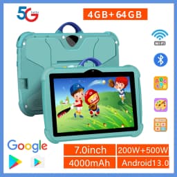 New 7 Inch Global Version 5G WiFi Kids Tablets Quad Core 4GB RAM 64GB ROM Educational Learning Tablet Pc Bluetooth 4000mAh