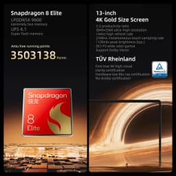 New Lenovo Legion Y900 13'' 4K High Refresh Rate Tablet 16GB+512GB Qualcomm Snapdragon 8 Elite Wifi 12700mAh Battery Android Tab