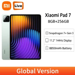 Xiaomi Pad 7 Global Version Mi Tablet Snapdragon 7+ Gen 3 3.2K 144Hz 3200×2136 Dispaly 8850mAh Battery 45W Turbo Charging