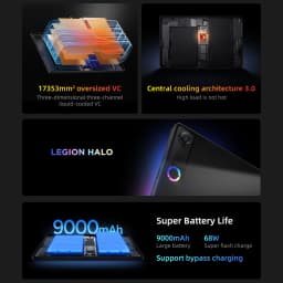 Lenovo Legion Y700 5th Gen 8.8'' 165Hz Display 256GB 512GB Qualcomm Snapdragon 8 Elite Gen5 9000mAh Gaming Tablet PC TB323FU