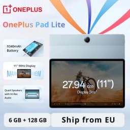 Global Version OnePlus Pad Lite Tablet 11-inch 90Hz Eye Care Display 9340 mAh Super-Large Battery MediaTek Helio G100