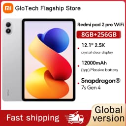 Global Version Xiaomi Redmi pad 2 pro WiFi Tablet Snapdragon 7s Gen 4 Processor 12.1" 2.5K 120Hz Display 33W 12000mAh Battery