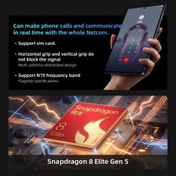Lenovo Legion Y700 Infinite 5G Phone Mode Tablets Snapdragon 8 Elite Gen 5 8.4" 165Hz Display Android 16 7470mAh Battery