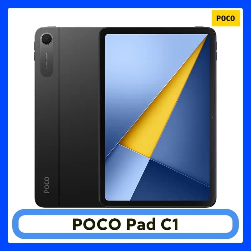 Global Version POCO Pad C1 64GB 128GB Snapdragon 6s 4G Gen 2 9.7" 2K 120Hz Display 7600mAh Battery 18W Fast Charging Wi-Fi POCO Tablet