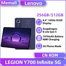 Original Lenovo Legion Y700 Infinite 5G Phone Mode Tablet 8.4" Display Snapdragon 8 Elite Gen 5 Android Gaming Pad 65W Charging