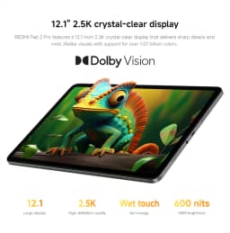 Global Version Xiaomi Redmi Pad 2 Pro Tablets 12000mAh 12.1" 2.5K 120Hz Display Snapdragon 7s Gen 4 33W Charging Dolby Atmos