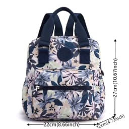 Fashion Anti-Theft Women's Backpack Durable Nylon School Bag Pretty Style Girls Travel Backpack Female School Pack