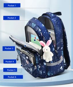Kawaii School Backpack for Girls Elementary School bag for students Children Gift Pink Purple Bookbag primary girls schoolbag