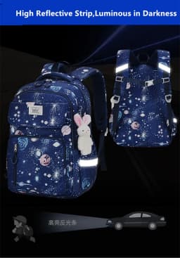 Kawaii School Backpack for Girls Elementary School bag for students Children Gift Pink Purple Bookbag primary girls schoolbag