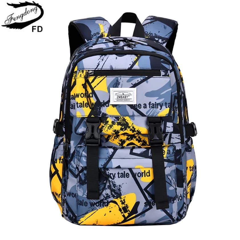 primary middle school bags for boys lightweight backpack large capacity bookbag waterproof backpack elementary student bagpack