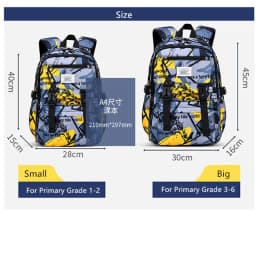 primary middle school bags for boys lightweight backpack large capacity bookbag waterproof backpack elementary student bagpack