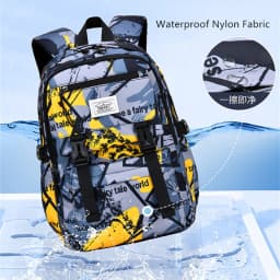 primary middle school bags for boys lightweight backpack large capacity bookbag waterproof backpack elementary student bagpack
