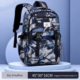 primary middle school bags for boys lightweight backpack large capacity bookbag waterproof backpack elementary student bagpack
