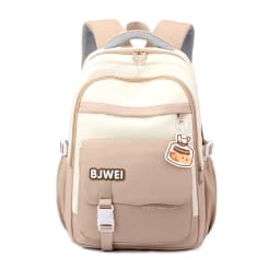 BAIJIAWEI Brand College and High School Student School Backpacks Nylon Orthopedic School Bags Reduces the Burden Girls Schoolbag