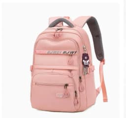 BAIJIAWEI Brand College and High School Student School Backpacks Nylon Orthopedic School Bags Reduces the Burden Girls Schoolbag
