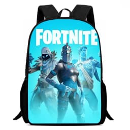 Fortnite 15 Inch Cartoon School Backpack for Kids Boys Girls, Cool Game Printed Lightweight Backpack Large Suitable for Ages 5-8