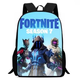 Fortnite 15 Inch Cartoon School Backpack for Kids Boys Girls, Cool Game Printed Lightweight Backpack Large Suitable for Ages 5-8