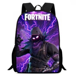 Fortnite 15 Inch Cartoon School Backpack for Kids Boys Girls, Cool Game Printed Lightweight Backpack Large Suitable for Ages 5-8