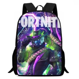 Fortnite 15 Inch Cartoon School Backpack for Kids Boys Girls, Cool Game Printed Lightweight Backpack Large Suitable for Ages 5-8