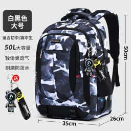 Teenage Boys School Bags High Middle School Students Backpack Back To School Laptop Backpack Travel Backpack Schoolbag Book Bag