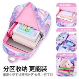 3 Pcs/Set Children School Bags Girls Teenage Book Bag Youth School Backpack Travel Junior High School Students Laptop Backpack