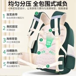 Children Orthopedics School Bags Kids Backpack Primary Schoolbag For Girls Boys Waterproof Backpacks BookBag Mochila