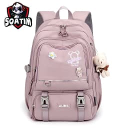 Children School Bags For Teenage Girls Large Schoolbag Kawaii Middle Student School Backpack Book Bag Laptop Travel Rucksack