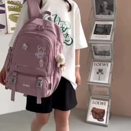 Children School Bags For Teenage Girls Large Schoolbag Kawaii Middle Student School Backpack Book Bag Laptop Travel Rucksack