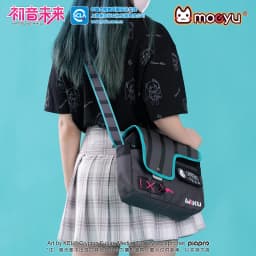 Moeyu Anime Miku Messenger Crossbody Bag for Women Men Vocaloid Cosplay Student School Bags Shoulder Tote Bag Fashion Handbag