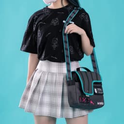 Moeyu Anime Miku Messenger Crossbody Bag for Women Men Vocaloid Cosplay Student School Bags Shoulder Tote Bag Fashion Handbag