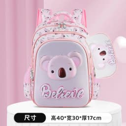 Kids Backpack 3D Cartoon Children School Bags Girls Boys Orthopedic School Backpack Waterproof Primary Schoolbag Book Bag