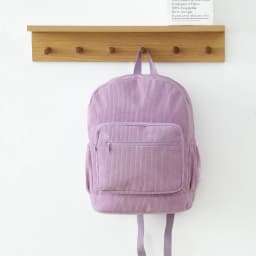 Corduroy Backpack Fashion Girls Teenagers With Zipper Front Bag College School Bag Casual Back To School Bag For Travel Outdoor