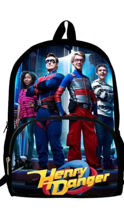 3Pcs/Set Henry Danger Printed School Bags fashion Backpack Teenagers Boys Girls Bookbag Mochila casual backpack