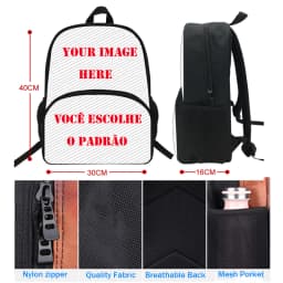 3Pcs/Set Henry Danger Printed School Bags fashion Backpack Teenagers Boys Girls Bookbag Mochila casual backpack