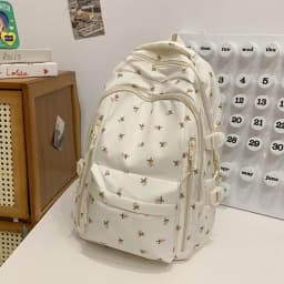 Cute Backpack Girls Fashion School Bag Large Capacity Student Schoolbag For Teenage Portable Travel Storage Bag for Kids Bookbag