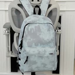 Vintage Burgundy Tie Dye Backpack Women Large Capacity Waterproof Student School Bag Lightweight Casual Travel Laptop Daypack