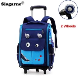 School Wheeled Backpack For Girls School Trolley Bags With Wheels School Rolling Backpack For Boys Wheeled Backpack Bag For Kids