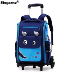 School Wheeled Backpack For Girls School Trolley Bags With Wheels School Rolling Backpack For Boys Wheeled Backpack Bag For Kids