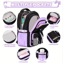 Children School Bags for Teenage Girls Set Schoolbag Kawaii Primary School 3Pcs Junior High School Backpack Kids Travel Rucksack