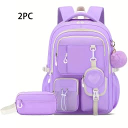 Children School Bags for Teenage Girls Set Schoolbag Kawaii Primary School 3Pcs Junior High School Backpack Kids Travel Rucksack