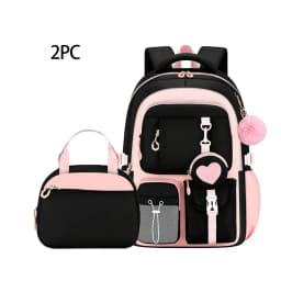 Children School Bags for Teenage Girls Set Schoolbag Kawaii Primary School 3Pcs Junior High School Backpack Kids Travel Rucksack