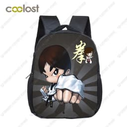 12 Inches Cool Martial Art Judo Taekwondo / Karate / Aikido Backpack Children School Bags Boy Girl Kid Kindergarten Toddler Bag