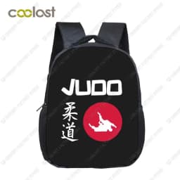 12 Inches Cool Martial Art Judo Taekwondo / Karate / Aikido Backpack Children School Bags Boy Girl Kid Kindergarten Toddler Bag