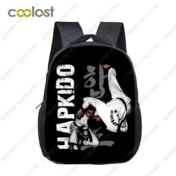 12 Inches Cool Martial Art Judo Taekwondo / Karate / Aikido Backpack Children School Bags Boy Girl Kid Kindergarten Toddler Bag