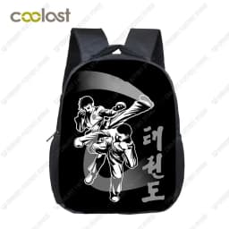 12 Inches Cool Martial Art Judo Taekwondo / Karate / Aikido Backpack Children School Bags Boy Girl Kid Kindergarten Toddler Bag