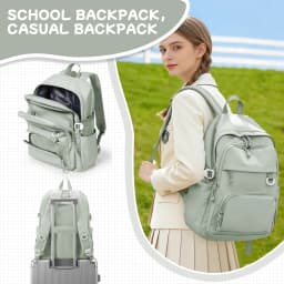 Junior & High School Student Backpack, Large Capacity School Backpack for Boys Girls, Students Outdoor Travel Soft Computer Bag