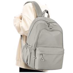 Laptop School Bag, Waterproof Teenage Bookbag Nylon Fashion Boy Girl Travel Shoulder Bag, High College School Backpack for Women